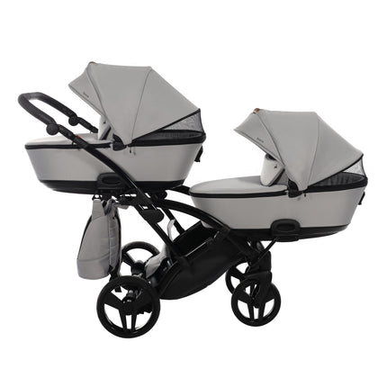 Junama Space Duo Slim Gray tandem double stroller