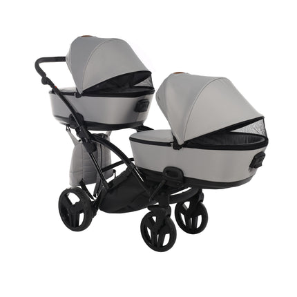 Junama Space Duo Slim Gray tandem double stroller