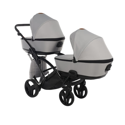 Junama Space Duo Slim Gray tandem double stroller