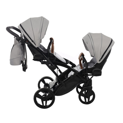 Junama Space Duo Slim Gray tandem double stroller