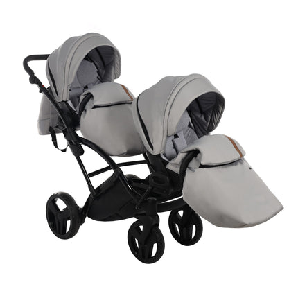 Junama Space Duo Slim Gray tandem double stroller