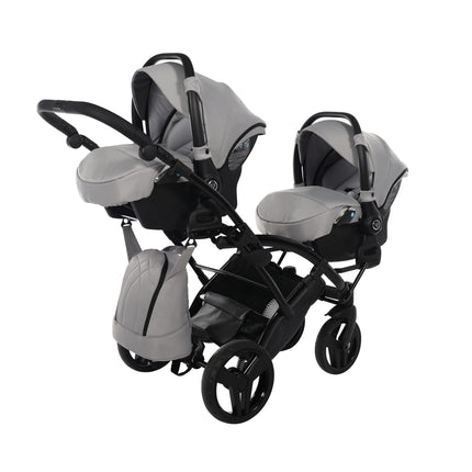 Junama Space Duo Slim Gray tandem double stroller