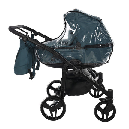 Junama Space Duo Turquoise side-by-side double stroller