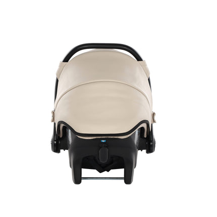 Junama Space Eco Leather Duo Slim dubbelvagn med säten på rad i färgen Beige