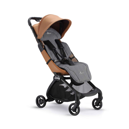 mima flo Oreo Gray cooling seat pad fitted on a mima miro stroller