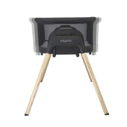 Espiro Tully, Holzschwarz, Schaukelposition